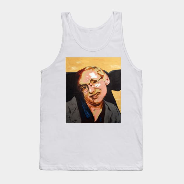 Stephen Hawking Scientist Tank Top by DJVYEATES